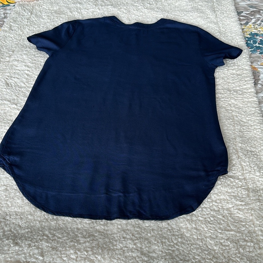 Top for women navy blue colour